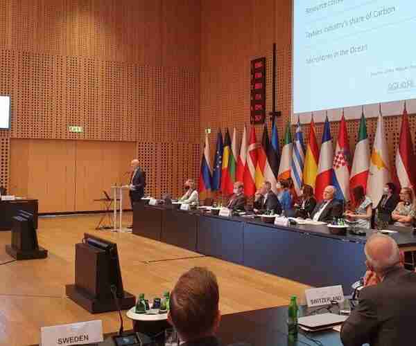 Best circular economy practices in the textile field: Giulio Bonazzi speaker at the Meeting of Ministers in Slovenia