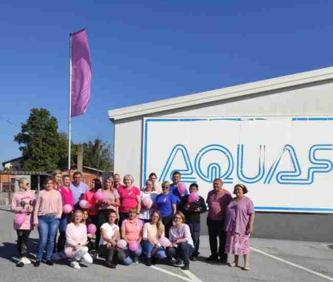 AquafilCRO – ružičasti tjedan u ružičastom mjesecu/AquafilCRO – a pink week in a pink month