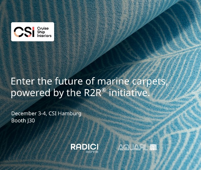 Aquafil and Radici Marine Bring Circular Innovation to the Marine Industry at CSI Hamburg
