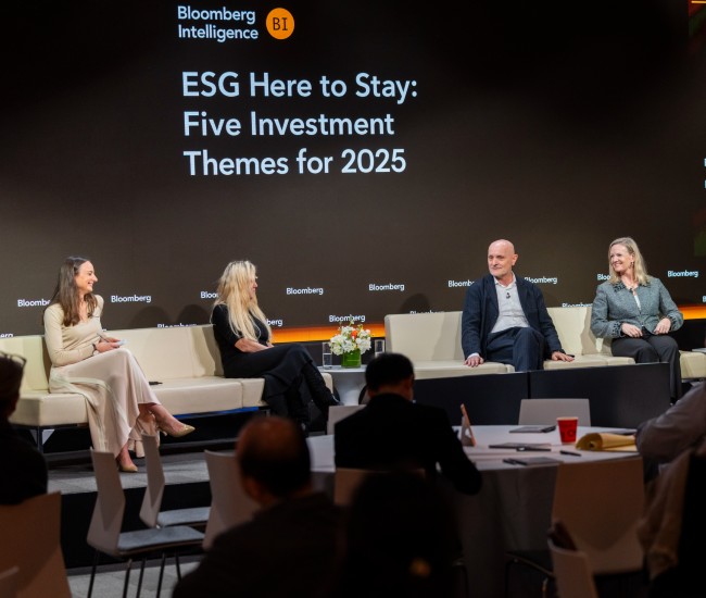 5 Investment Themes for 2025: Giulio Bonazzi at the Bloomberg Intelligence ESG Forum