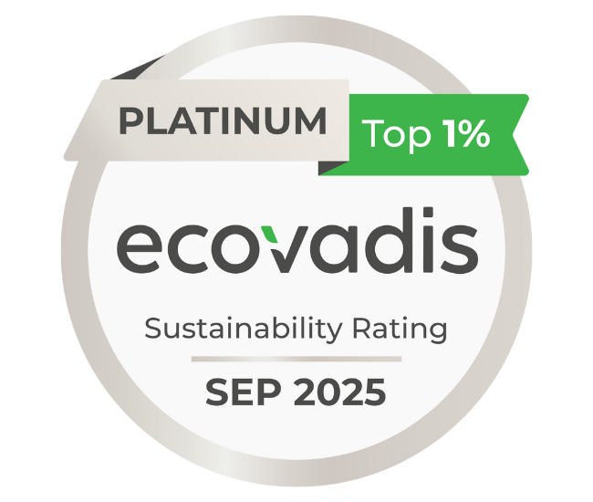 Aquafil Awarded the EcoVadis Platinum Medal
