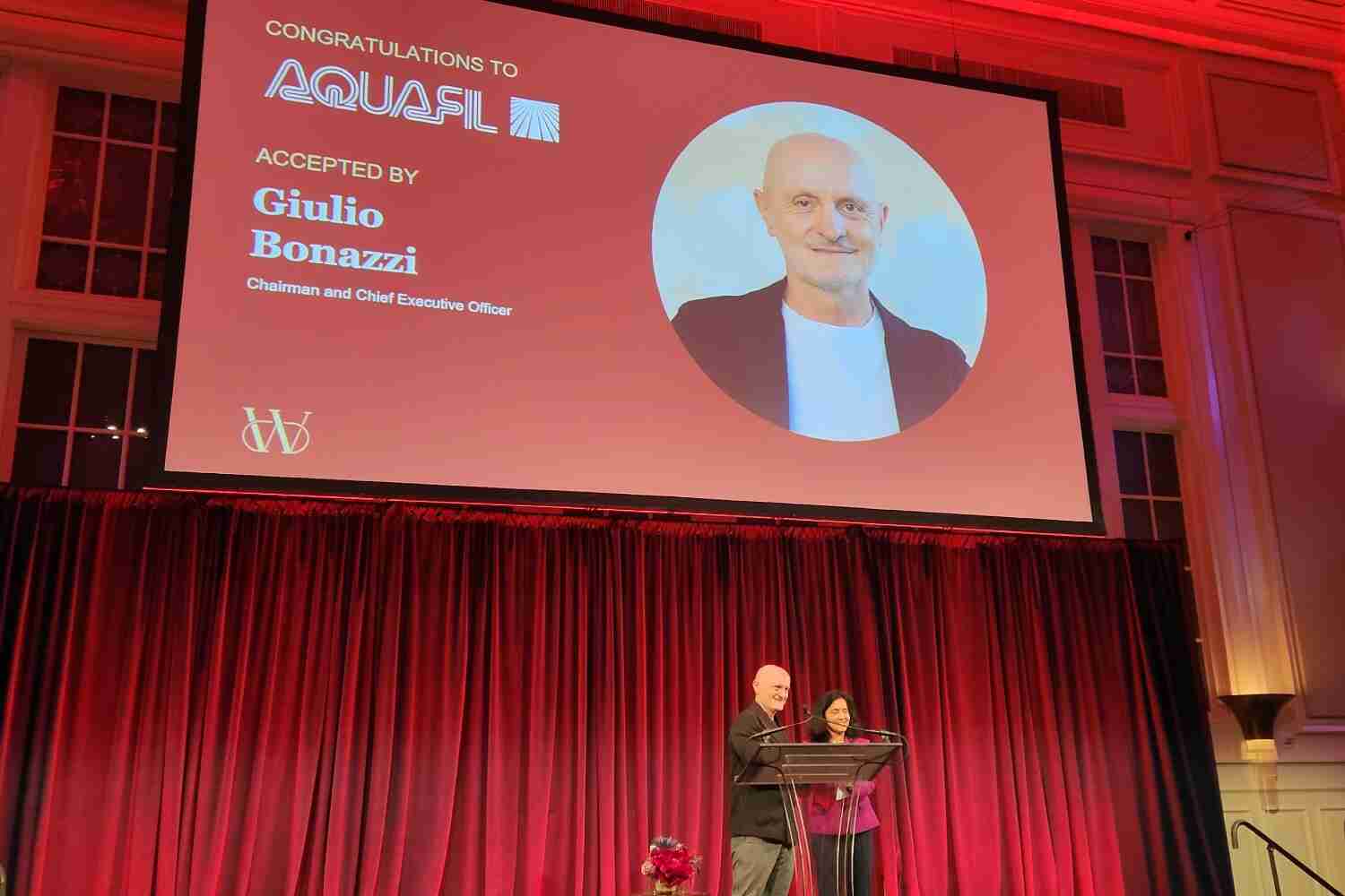 Aquafil vince il premio “ESG Leadership” ai Visionary Awards 2023